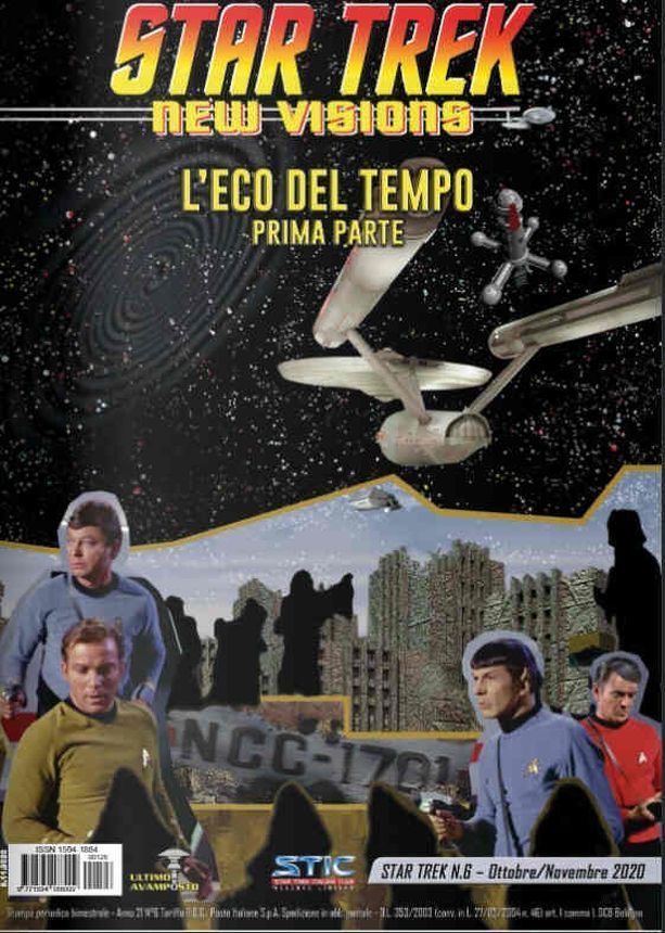 INSIDE STAR TREK magazine side cover Issue 205  October/November 2020