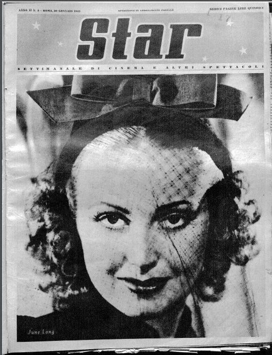 STAR (It 40s) magazine side cover Issue 3 20 January 1945