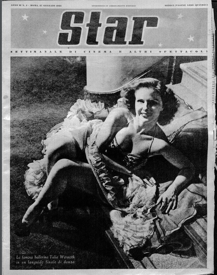 STAR (It 40s) magazine side cover Issue 4 27 January 1945