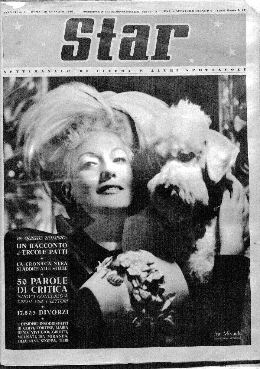 STAR (It 40s) magazine side cover Issue 3 19 January 1946