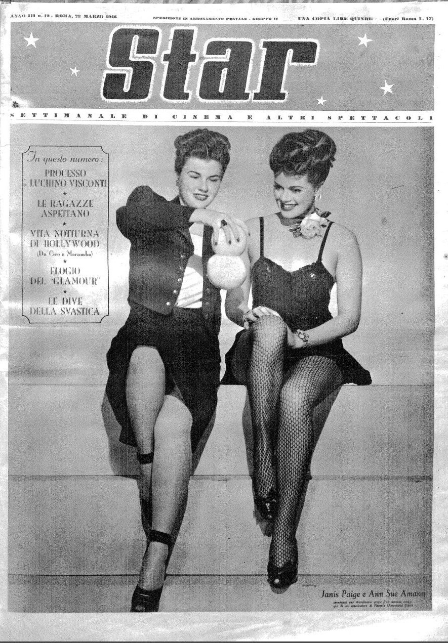 STAR (It 40s) magazine side cover Issue 12 23 March 1946