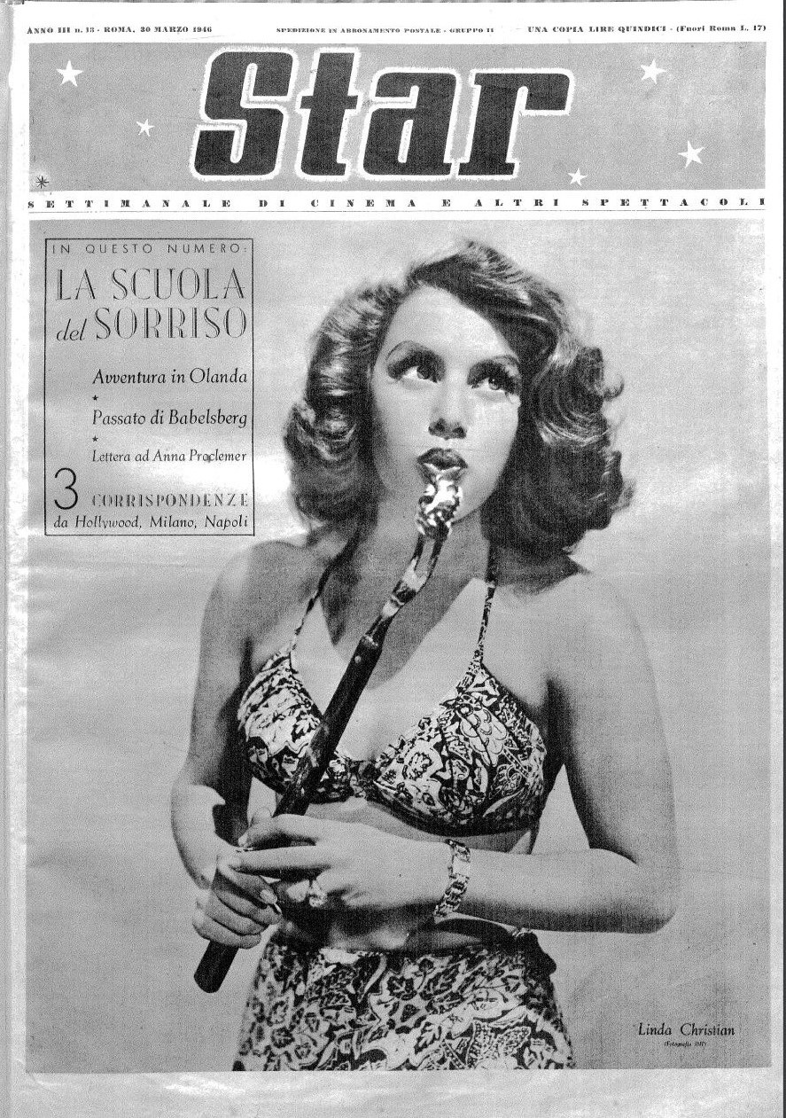 STAR (It 40s) magazine side cover Issue 13 30 March 1946