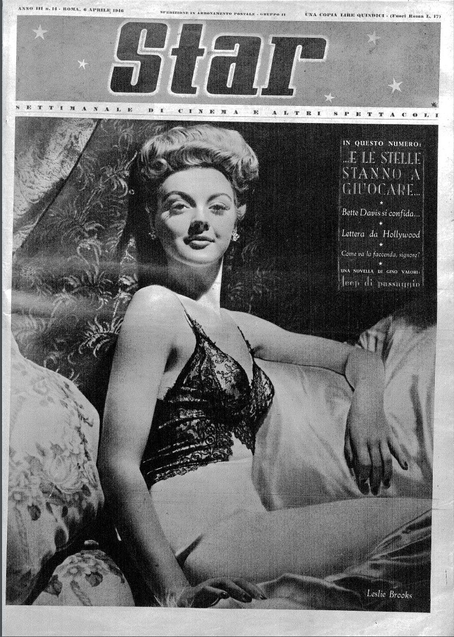 STAR (It 40s) magazine side cover Issue 14 6 April 1946