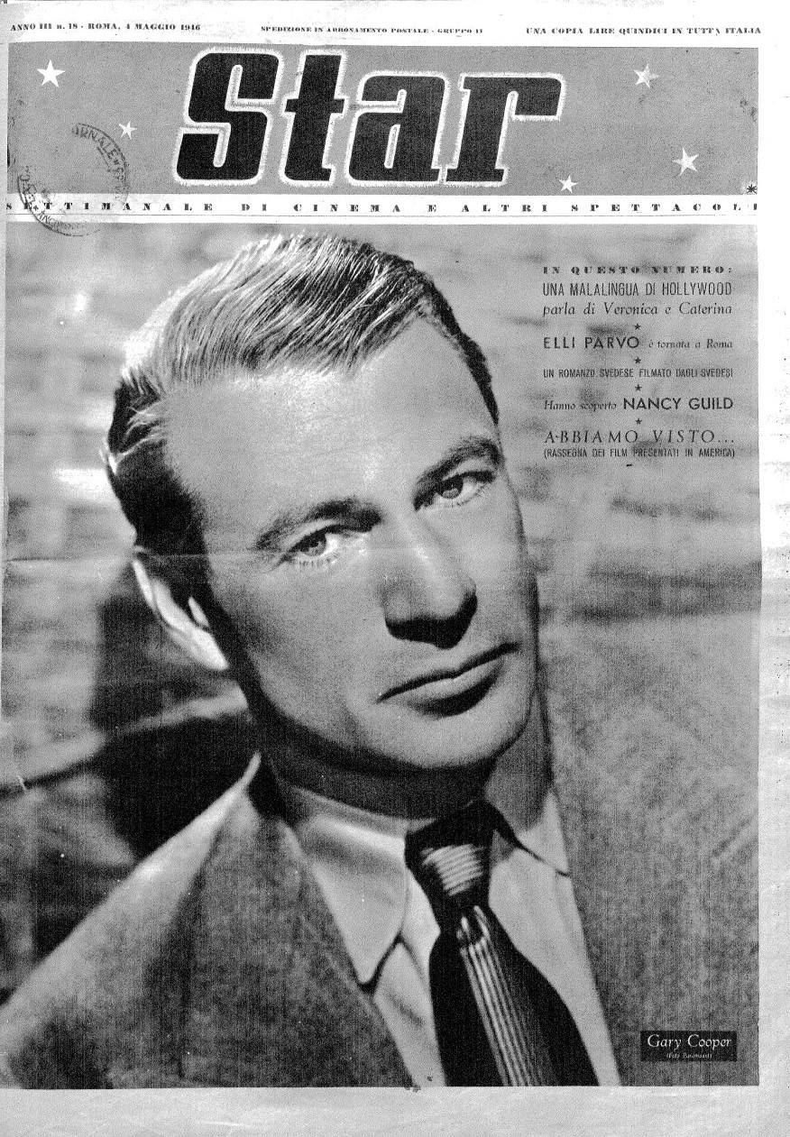 STAR (It 40s) magazine side cover Issue 18 4 May 1946