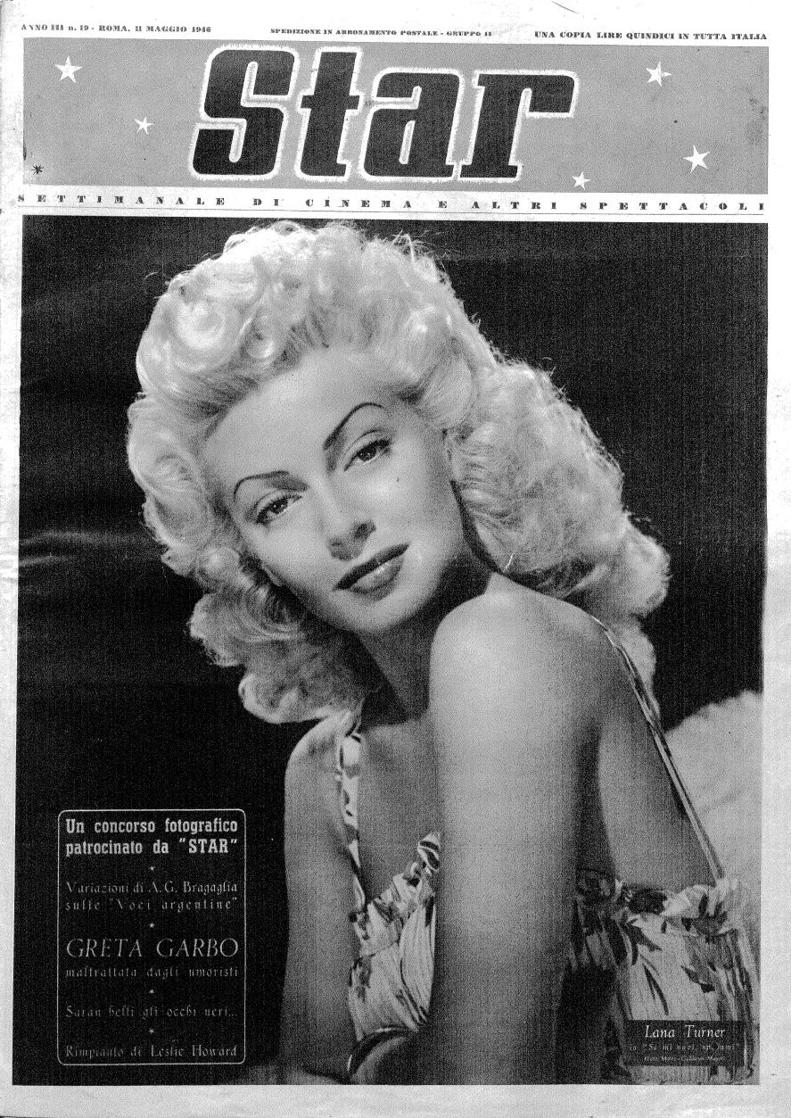 STAR (It 40s) magazine side cover Issue 19 11 May 1946