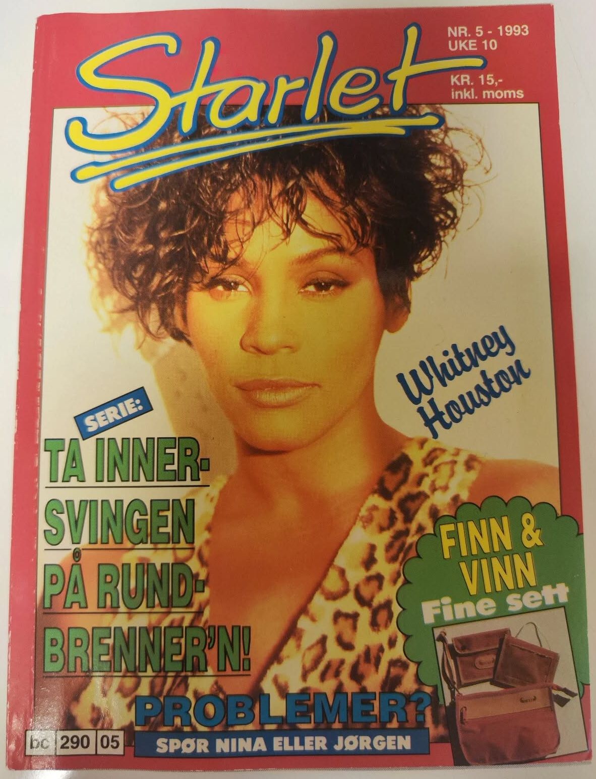 STARLET (NORWAY) magazine side cover Issue 5   1993