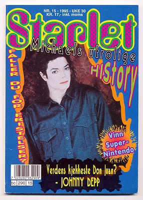 STARLET (NORWAY) magazine side cover Issue 15   1995