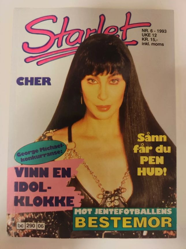 STARLET (NORWAY) magazine side cover Issue 12   1993
