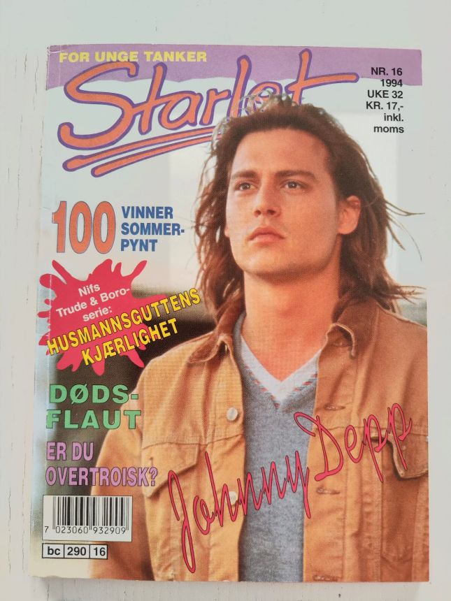 STARLET (NORWAY) magazine side cover Issue 32   1994