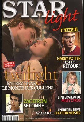 STAR LIGHT magazine side cover Issue 1 July 2009