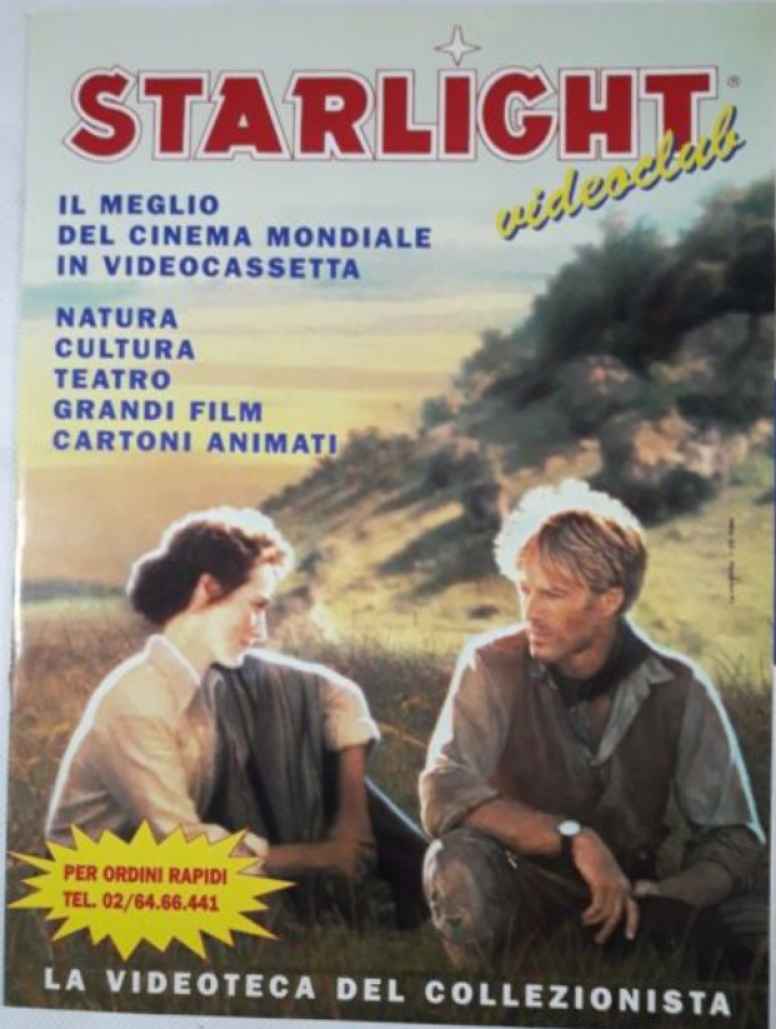 STARLIGHT VIDEOCLUB magazine side cover   1994