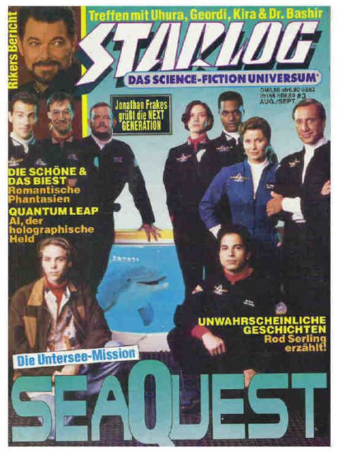 STARLOG (De) magazine side cover Issue 3 August-September 1994