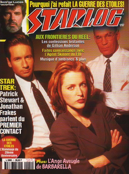 STARLOG (FR) magazine side cover Issue 1  1997