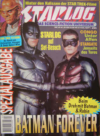 STARLOG (De) magazine side cover Issue 4  1995
