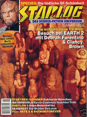 STARLOG (De) magazine side cover Issue 6  1996