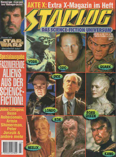 STARLOG (De) magazine side cover Issue 3  1997