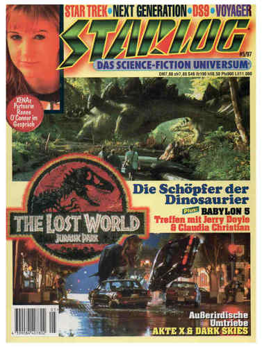 STARLOG (De) magazine side cover Issue 5  1997