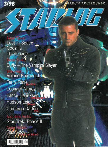 STARLOG (De) magazine side cover Issue 3  1998