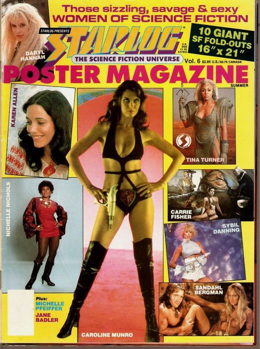 STARLOG POSTER magazine side cover Issue 6  1986