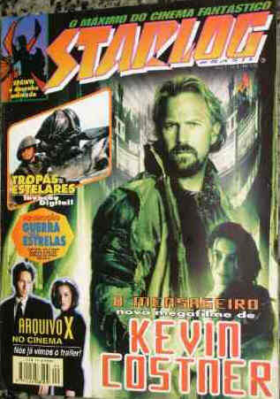 STARLOG (Br) magazine side cover Issue 4 January 1998