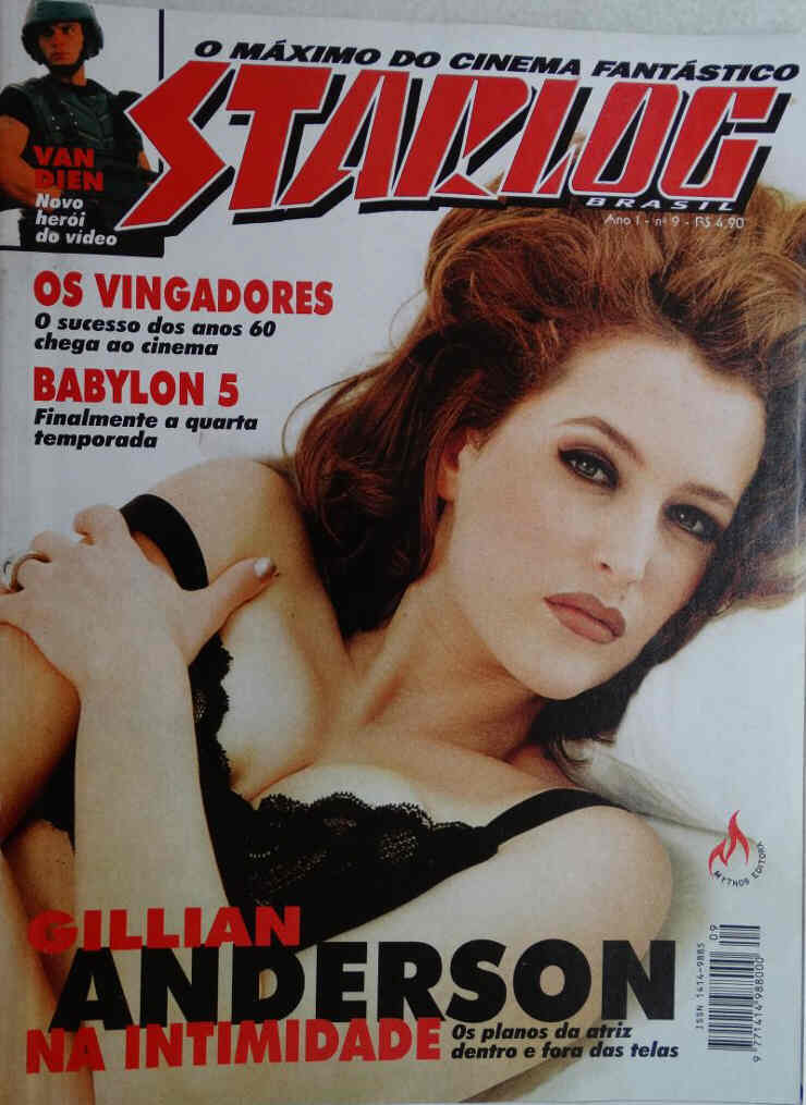 STARLOG (Br) magazine side cover Issue 9 June 1998