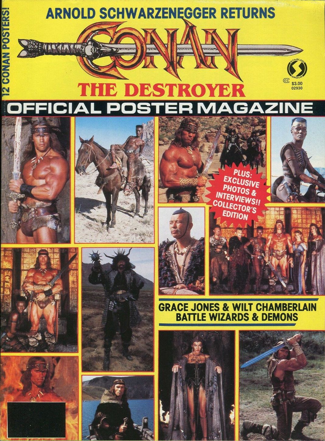 STARLOG POSTER MAGAZINES magazine side cover   1984