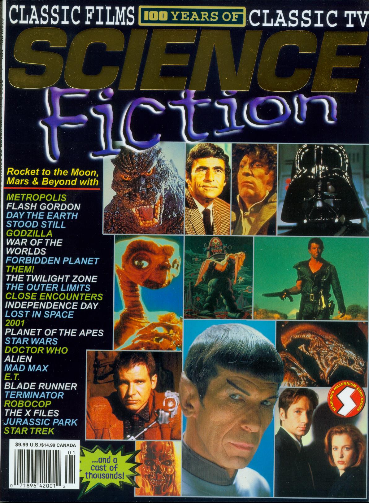 STARLOG ONE-OFFS magazine side cover   1999