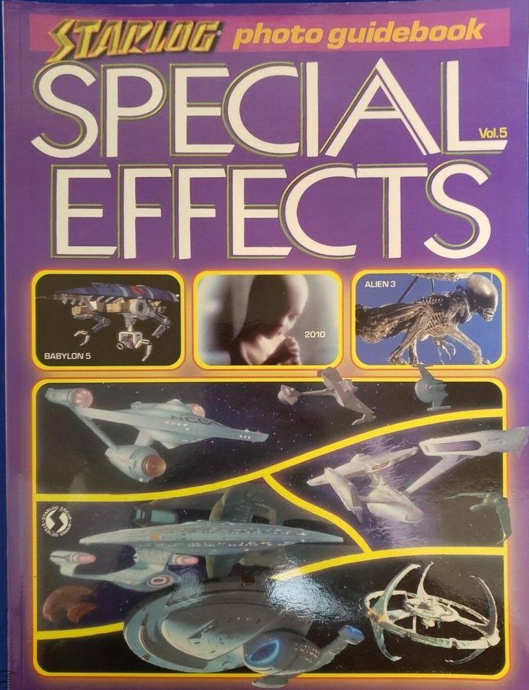STARLOG PHOTO GUIDEBOOK magazine side cover   1985