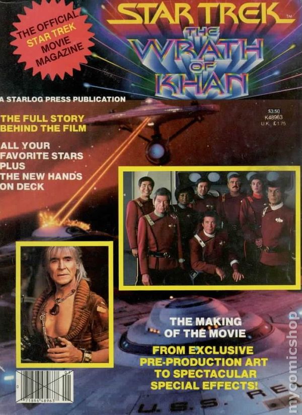 STARLOG STARTREK ONEOFFS magazine side cover   1982