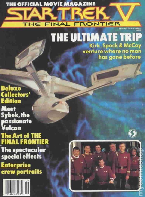 STARLOG STARTREK ONEOFFS magazine side cover   1989
