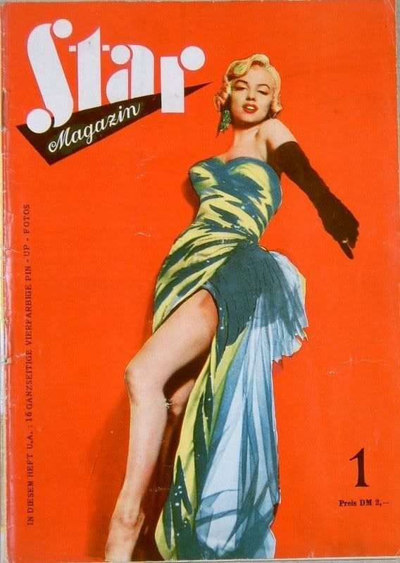 STAR MAGAZIN magazine side cover Issue 1  1956