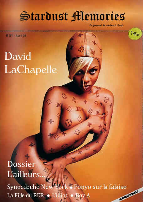 STARDUST MEMORIES magazine side cover Issue 31 April 2009