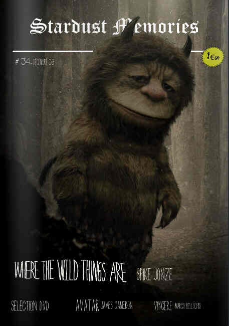 STARDUST MEMORIES magazine side cover Issue 34 December 2009