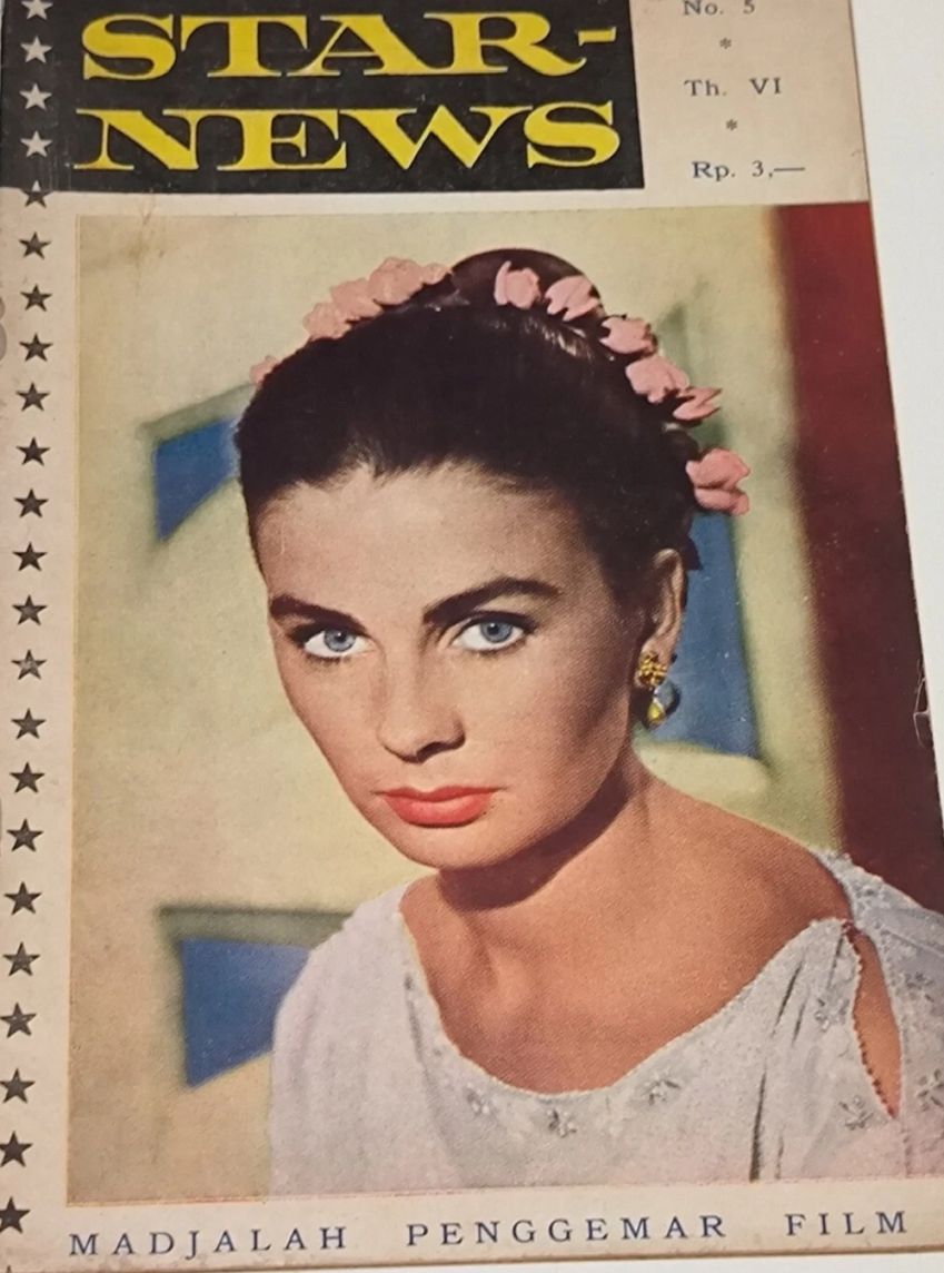 STAR NEWS magazine side cover Issue 5   1958
