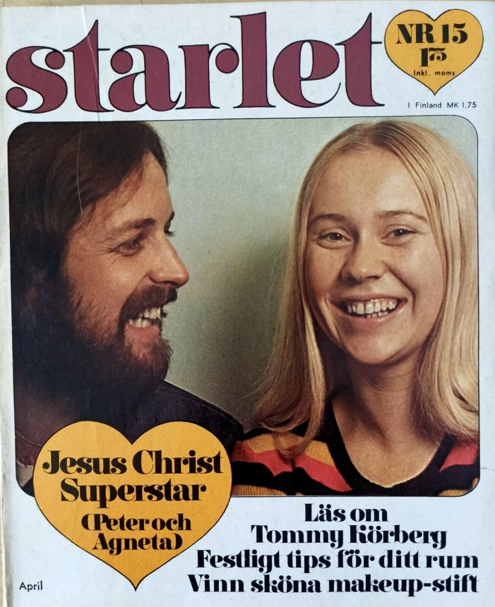 STARLET (NORWAY) magazine side cover  April 1972
