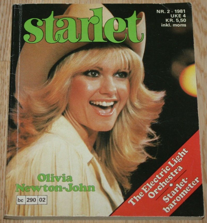 STARLET (NORWAY) magazine side cover Issue 2  1981