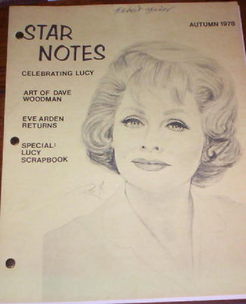 STAR NOTES magazine side cover Autumn 1978