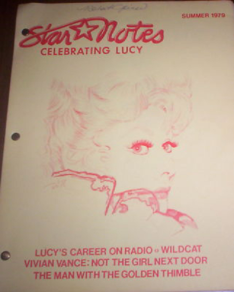 STAR NOTES magazine side cover Summer 1979