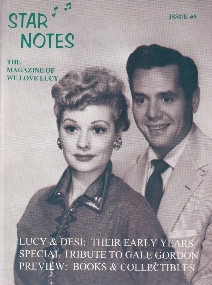 STAR NOTES magazine side cover Issue 9  Vol 5 No  1   1995