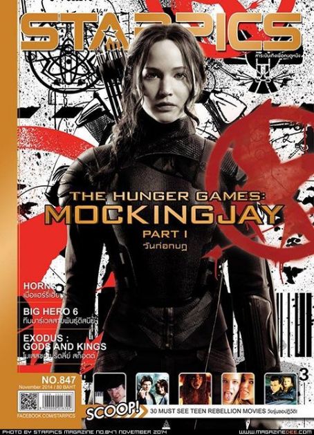 STARPICS (THAILAND) magazine side cover Issue 847 November 2014