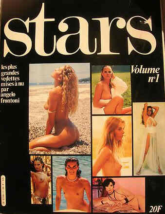 STARS (Fr) magazine side cover Issue 1  1981
