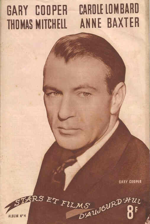 STARS ET FILMS D AUJOURD HUI magazine side cover Issue 4  1946