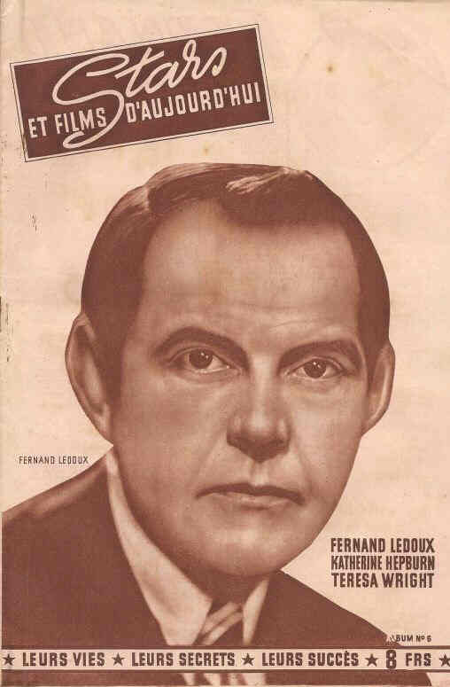 STARS ET FILMS D AUJOURD HUI magazine side cover Issue 6  1946