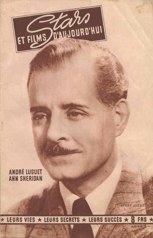 STARS ET FILMS D AUJOURD HUI magazine side cover Issue 12  1946