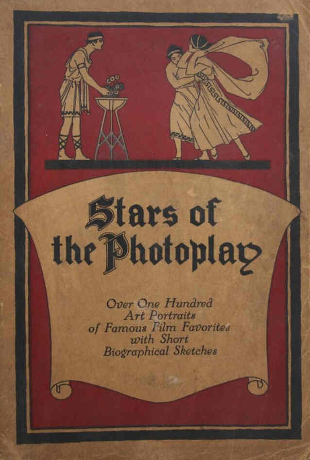 STARS OF THE PHOTOPLAY magazine side cover  1916