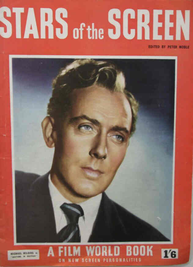 STARS OF THE SCREEN magazine side cover  1949
