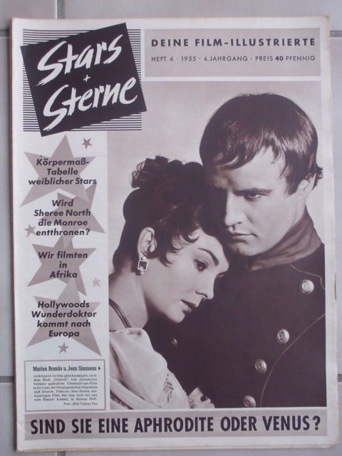 STARS UND STERNE magazine side cover Issue 4  1955
