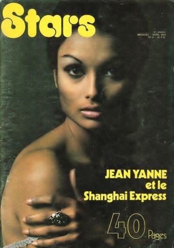 STARS AND CINEMA magazine side cover  April 1974