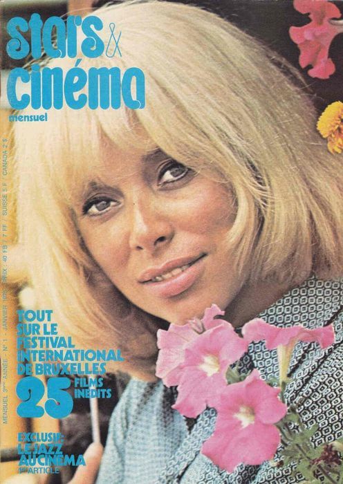 STARS AND CINEMA magazine side cover  January 1975