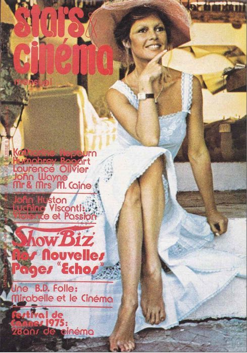 STARS AND CINEMA magazine side cover  May 1975